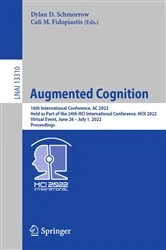 Book cover of Augmented Cognition by Dylan D. Schmorrow