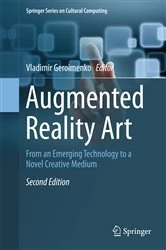Book cover of Augmented Reality Art (2nd ed.) by Vladimir Geroimenko