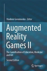Book cover of Augmented Reality Games II (2nd ed.) by Vladimir Geroimenko