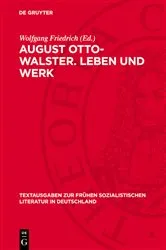 Book cover of August Otto-Walster. Leben und Werk by Unknown