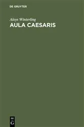 Book cover of Aula Caesaris by Aloys Winterling