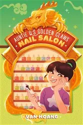 Book cover of Auntie Q's Golden Claws Nail Salon by Van Hoang