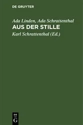 Book cover of Aus der Stille by Ada Linden