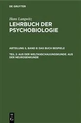 Book cover of Aus der Weltanschauungskunde. Aus der Neurosenkunde, Teil 2 by Hans Lungwitz
