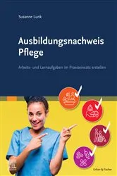 Book cover of Ausbildungsnachweis Pflege by Susanne Lunk