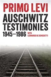 Book cover of Auschwitz Testimonies by Primo Levi