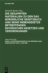 Book cover of Ausführungsgesetz zum Bürgerlichen Gesetzbuche vom 9. Juni 1899 by Unknown