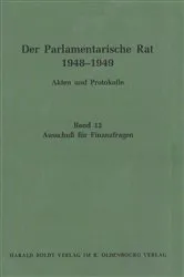 Book cover of Ausschuß für Finanzfragen by Michael F. Feldkamp