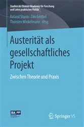 Book cover of Austerität als gesellschaftliches Projekt by Roland Sturm