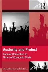 Book cover of Austerity and Protest by Marco Giugni