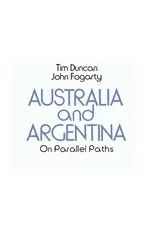 Book cover of Australia and Argentina by Unknown