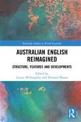 Book cover of Australian English Reimagined by Louisa Willoughby