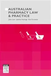 Book cover of Australian Pharmacy Law and Practice - E-Book by Unknown