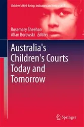 Book cover of Australia's Children's Courts Today and Tomorrow by Rosemary Sheehan