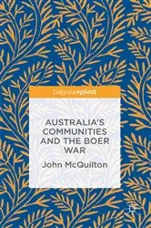 Book cover of Australia's Communities and the Boer War by John McQuilton