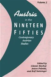 Book cover of Austria in the Nineteen Fifties by Gunter Bischof