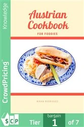 Book cover of Austrian Cookbook for Foodies by Nikan Rodriguez