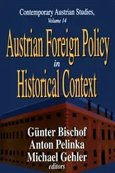 Book cover of Austrian Foreign Policy in Historical Context by Unknown