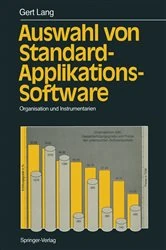 Book cover of Auswahl von Standard-Applikations-Software by Gert Lang