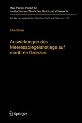 Book cover of Auswirkungen des Meeresspiegelanstiegs auf maritime Grenzen by Unknown
