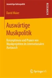Book cover of Auswärtige Musikpolitik by David Maier