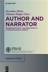 Book cover of Author and Narrator by Dorothee Birke