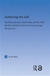 Book cover of Authoring the Self by Scott Hess