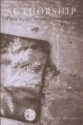 Book cover of Authorship by Seán Burke