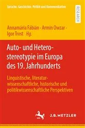 Book cover of Auto- und Heterostereotypie im Europa des 19. Jahrhunderts by Unknown