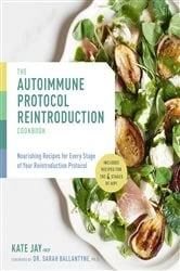 Book cover of Autoimmune Protocol Reintroduction Cookbook by Kate Jay