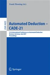 Book cover of Automated Deduction - CADE-21 by Frank Pfenning