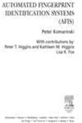 Book cover of Automated Fingerprint Identification Systems (AFIS) by Komarinski Master of Arts, Criminal Justice, Peter