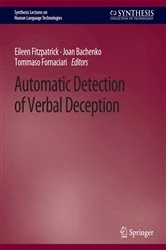 Book cover of Automatic Detection of Verbal Deception by Eileen Fitzpatrick