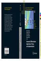 Book cover of Automatic Differentiation: Applications, Theory, and Implementations by Unknown