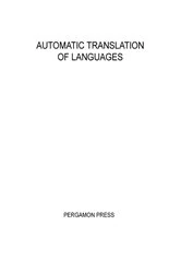 Book cover of Automatic Translation of Languages by Aldo Ghizzetti