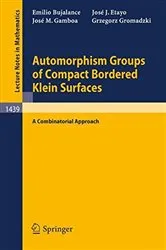 Book cover of Automorphism Groups of Compact Bordered Klein Surfaces by Emilio Bujalance