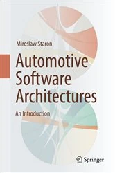 Book cover of Automotive Software Architectures by Miroslaw Staron