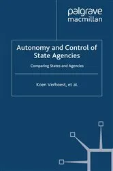 Book cover of Autonomy and Control of State Agencies by K. Verhoest