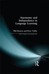 Book cover of Autonomy and Independence in Language Learning by Phil Benson