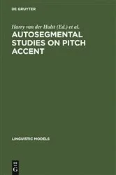 Book cover of Autosegmental Studies on Pitch Accent by Harry van der Hulst