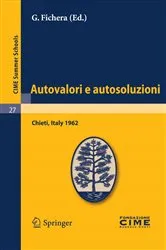 Book cover of Autovalori e autosoluzioni by Unknown