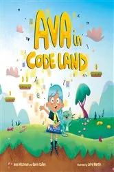 Book cover of Ava in Code Land by Jess Hitchman