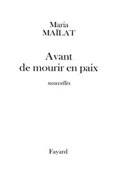 Book cover of Avant de mourir en paix by Unknown