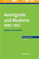 Book cover of Avantgarde und Moderne 1890–1933 (2nd ed.) by Walter Fähnders