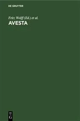 Book cover of Avesta by Unknown