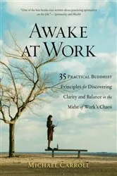 Book cover of Awake at Work by Michael Carroll