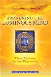 Book cover of Awakening the Luminous Mind by Tenzin Wangyal Rinpoche