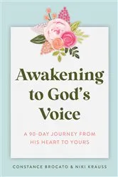 Book cover of Awakening to God's Voice by Niki Krauss