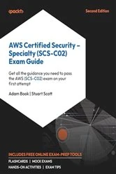 Book cover of AWS Certified Security – Specialty (SCS-C02) Exam Guide by Adam Book