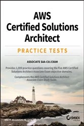 Book cover of AWS Certified Solutions Architect Practice Tests by Brett McLaughlin